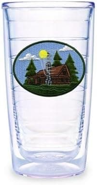 Tervis Log Cabin Tumbler, 16-Ounce, 4-Pack