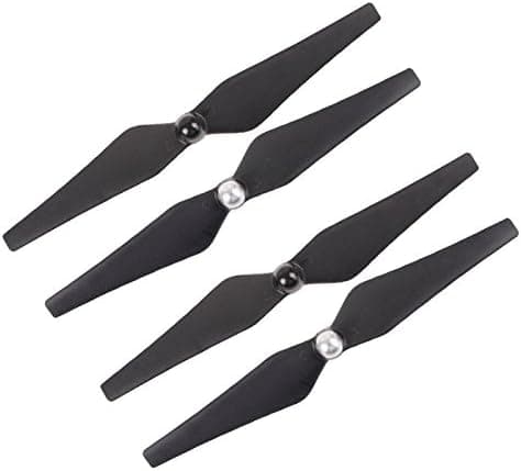 HobbyFlip Black Propellers Self Tightening Blades Scout X4-Z-01 Compatible with Walkera Scout X4 FPV 2 Pack