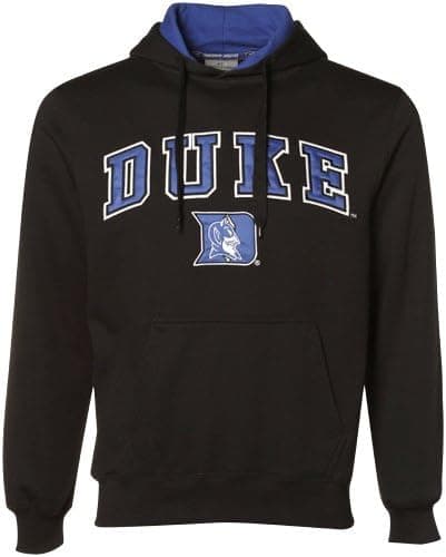 Duke Blue Devils Black Automatic Pullover Hoody Sweatshirt (XX-Large)
