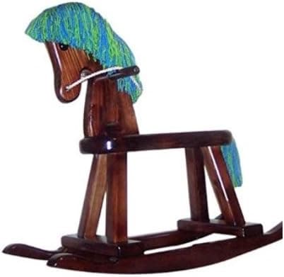 aBaby Boys Rocking Horse - Cherry Ride On