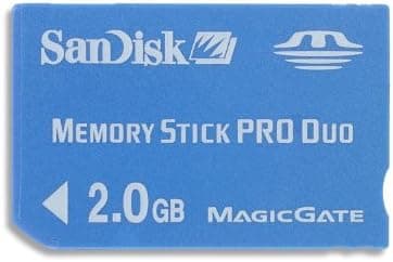 SanDisk 2 GB MemoryStick Pro Duo (SDMSPD-2048-A11, Retail Package)
