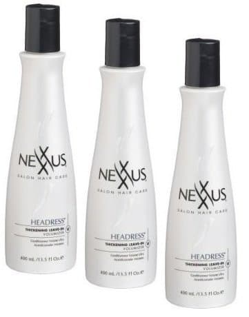 Nexxus Headress Thickening Leave-In Volumizer Conditioner, Packaging May Vary, 13.5-Ounce Bottle, Pack of 3