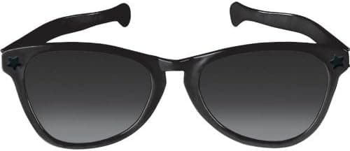 amscan Black Jumbo Sunglasses