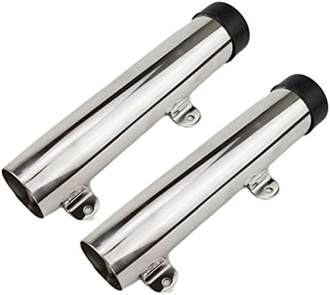 glorious_nx 2 PCPS Boat Stainless Steel Fishing Rod Holder Side Mount for Marine Yacht Rod Pod Good