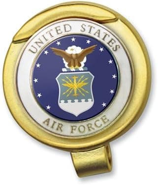 U.S. Air Force Hat Clip with Ball Marker