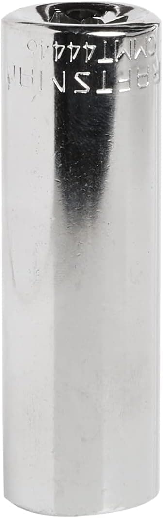 CRAFTSMAN Deep Socket, Metric, 1/2-Inch Drive, 19mm, 12-Point (CMMT44446)