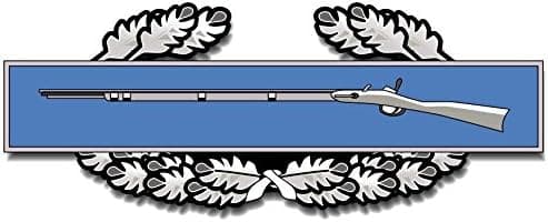 Evan Decals Combat Infantry Badge CIB 1st Award Sticker Window Decal Vinyl Sticker 7"