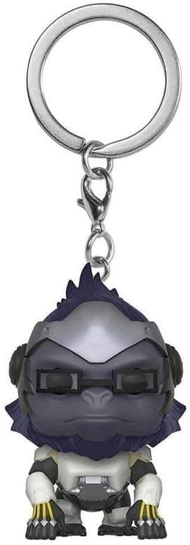Funko Pop Keychain: Overwatch - Winston Collectible Figure, Multicolor