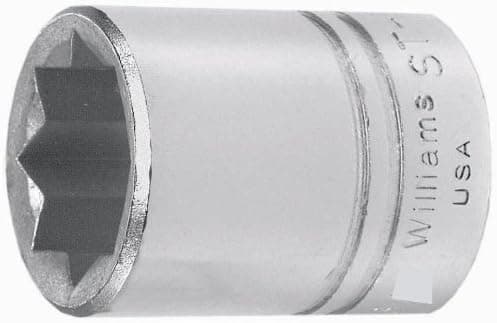 Williams ST-818 9/16-Inch Shallow 8 Point Socket