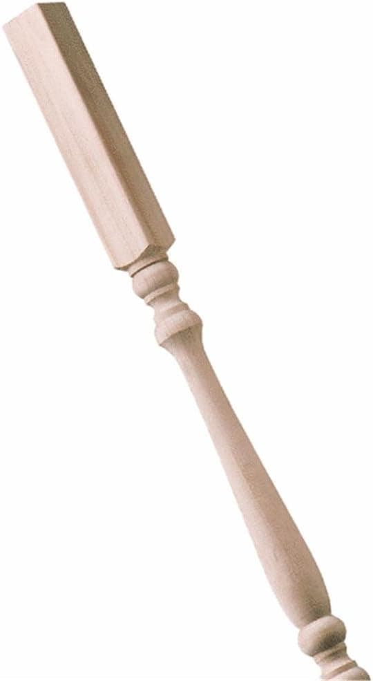BW CREATIVE WOOD IND INTL HE5090032W Series 2x2x32 Colonial Spindle