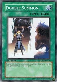 YU-GI-OH! - Double Summon (SDWS-EN028) - Structure Deck Warriors Strike - 1st Edition - Common