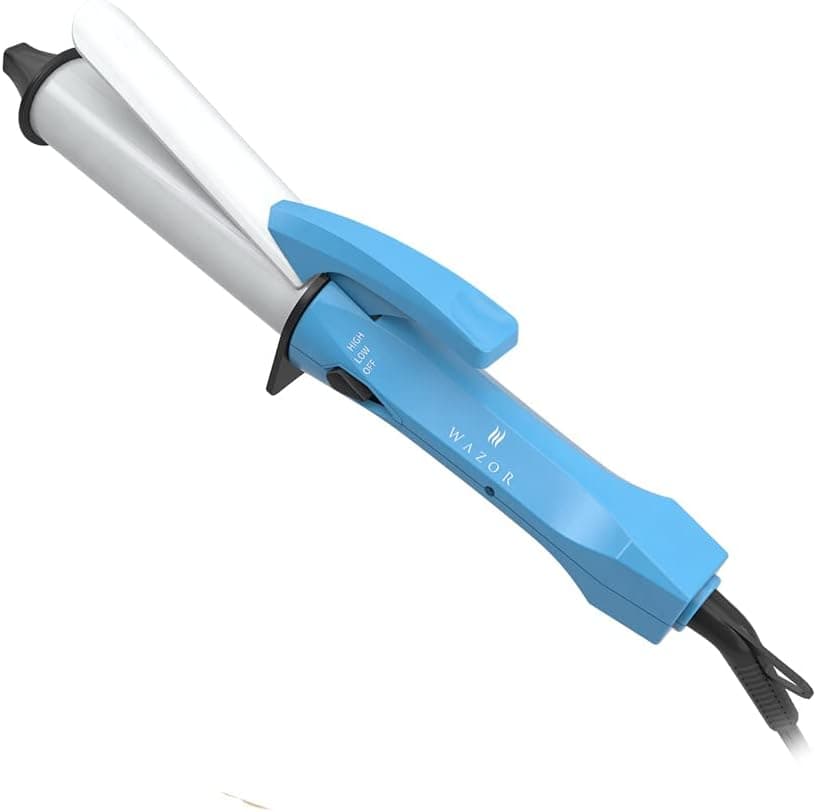 Ceramic Mini Curling Wand for Touch Ups & Short Hair, Small Portable Curling Iron for Travel, Heat-up Fast Lightweight Hair Curler Auto Shut Off, 1 Inch