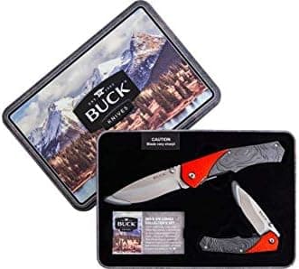 Buck Knives Mountain Holiday Tin