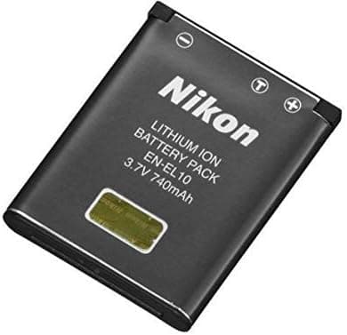 Nikon Replacement EN-EL10 Li-ion Battery Compatible with Nikon MH-63 Coolpix Cameras S80 S200 S210 S220 S230 S500 S510 S520 S570 S60 S600 S700 S3000 S4000 S5100 and Many More