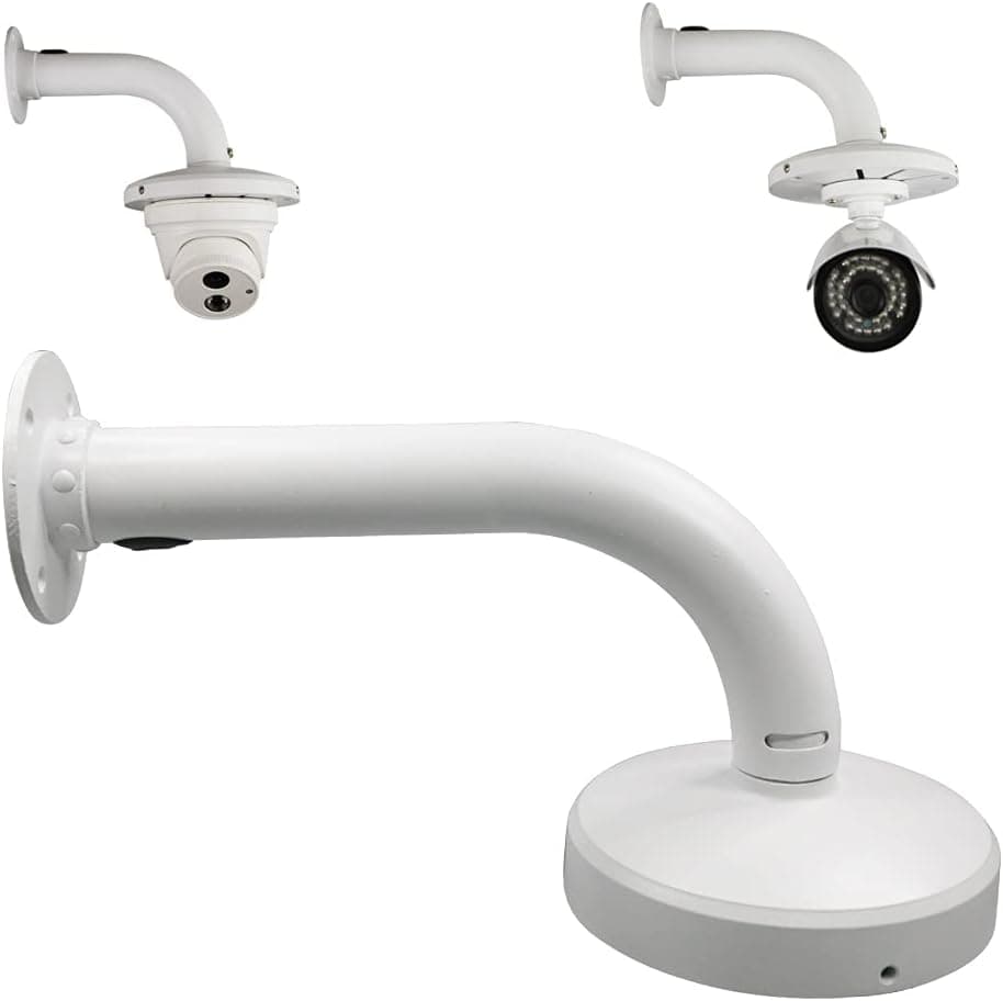 compcctv Security Camera Mount Bracket, Dome Camera Mount Universal Camera Wall Mounting Bracket for CCTV Security Camera/IP Camera, J Type (12.5 INCH)