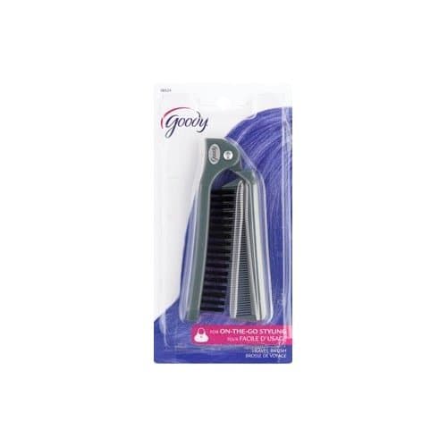 Goody Folding Brush/comb - Colors May Vary 3pack Deal.