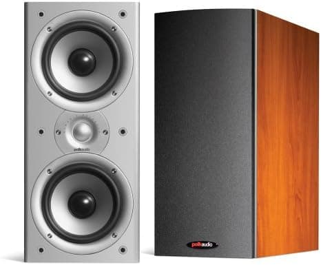 Polk Audio Monitor 40 AM4022-A 2-Way Bookshelf Speakers (Pair, Cherry)