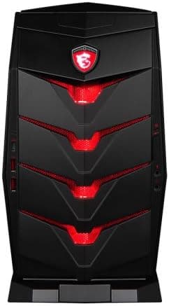 MSI Computer AEGIS-085US Core i7-6700 16GB DDR4 Radeon RX 480 256GB SSD 1TB HDD Win10 Home Desktop