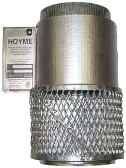 Hoyme HMI Manufacturing Inc. Motorized Fresh Air Damper for Combustion - 6" SF1 for One Heating Appliance