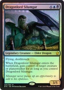 Magic The Gathering - Dragonlord Silumgar (220/264) - Prerelease & Release Promos - Foil