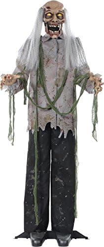 Animated Lifesize Zombie Halloween Prop