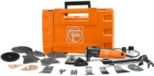 Fein FMM250Q TOP PLUS MultiMaster Oscillating 250W Variable Speed Tool Kit with Case and Accessories