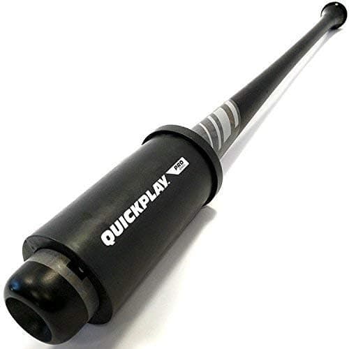 QUICKPLAY PRO Baseball Adjustable Bat Weight 20oz to 26oz | The ONLY Adjustable Rubber Swing Bat Weight (20oz) with x3 Removable Inserts (2oz Each)