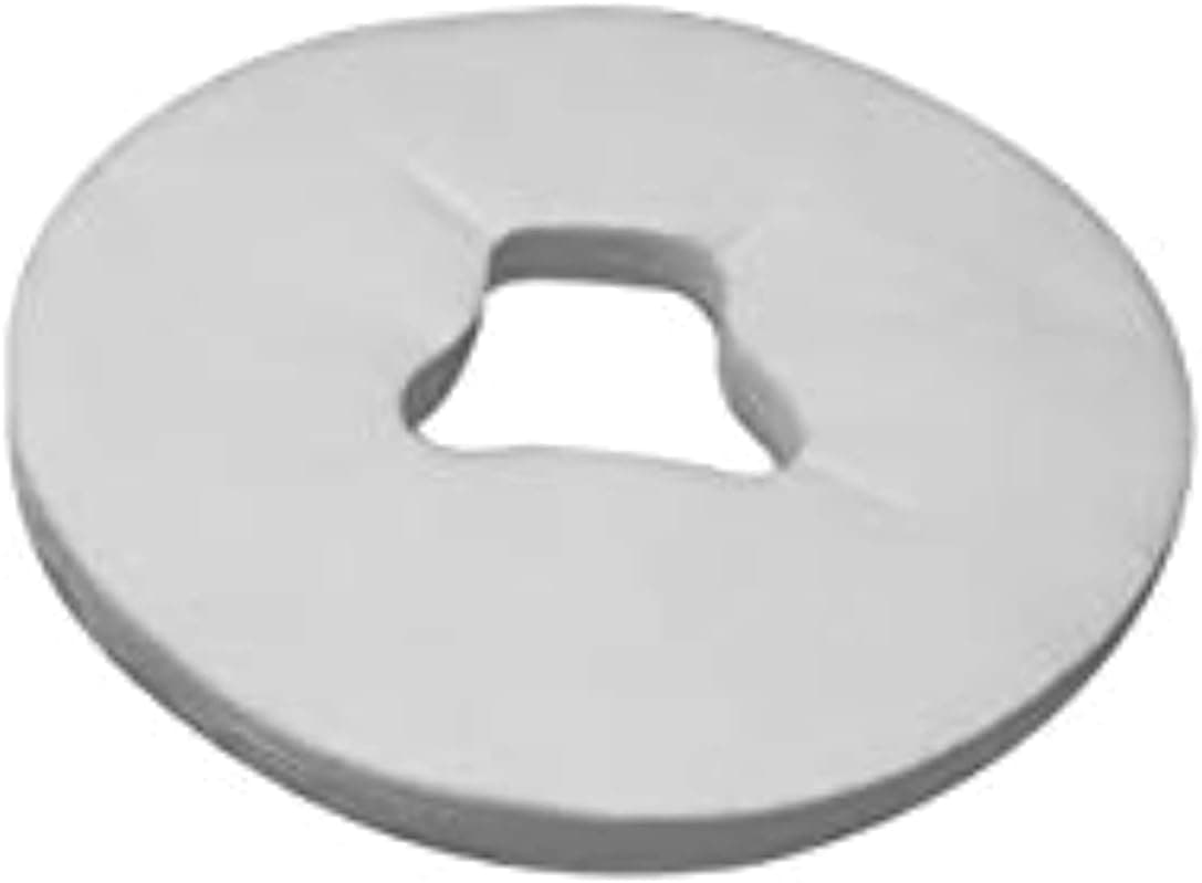ROSENICE 100pcs Disposable Massage Face Cradle Cover - Breathing Non-Woven Face Cushion Covers Headrest Cradle Sheet