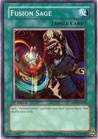 Yu-Gi-Oh! - Fusion Sage (DP1-EN015) - Duelist Pack 1 Jaden Yuki - 1st Edition - Common