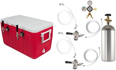 Double Faucet Coil Cooler Complete Kit