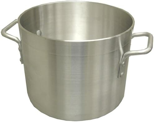Winware ALST-16 Professional Aluminum 16-Quart Stockpot, Silver