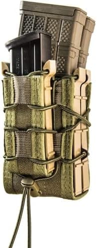 High Speed Gear | X2RP Magazine Taco Pouch| MOLLE Compatible Backing | Holds 2 Rifle Magazines and 1 Pistol Magazine