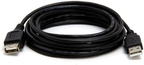 15ft USB Ver 2.0 up to 480Mbp Type A Male A Female Extension Cable Color