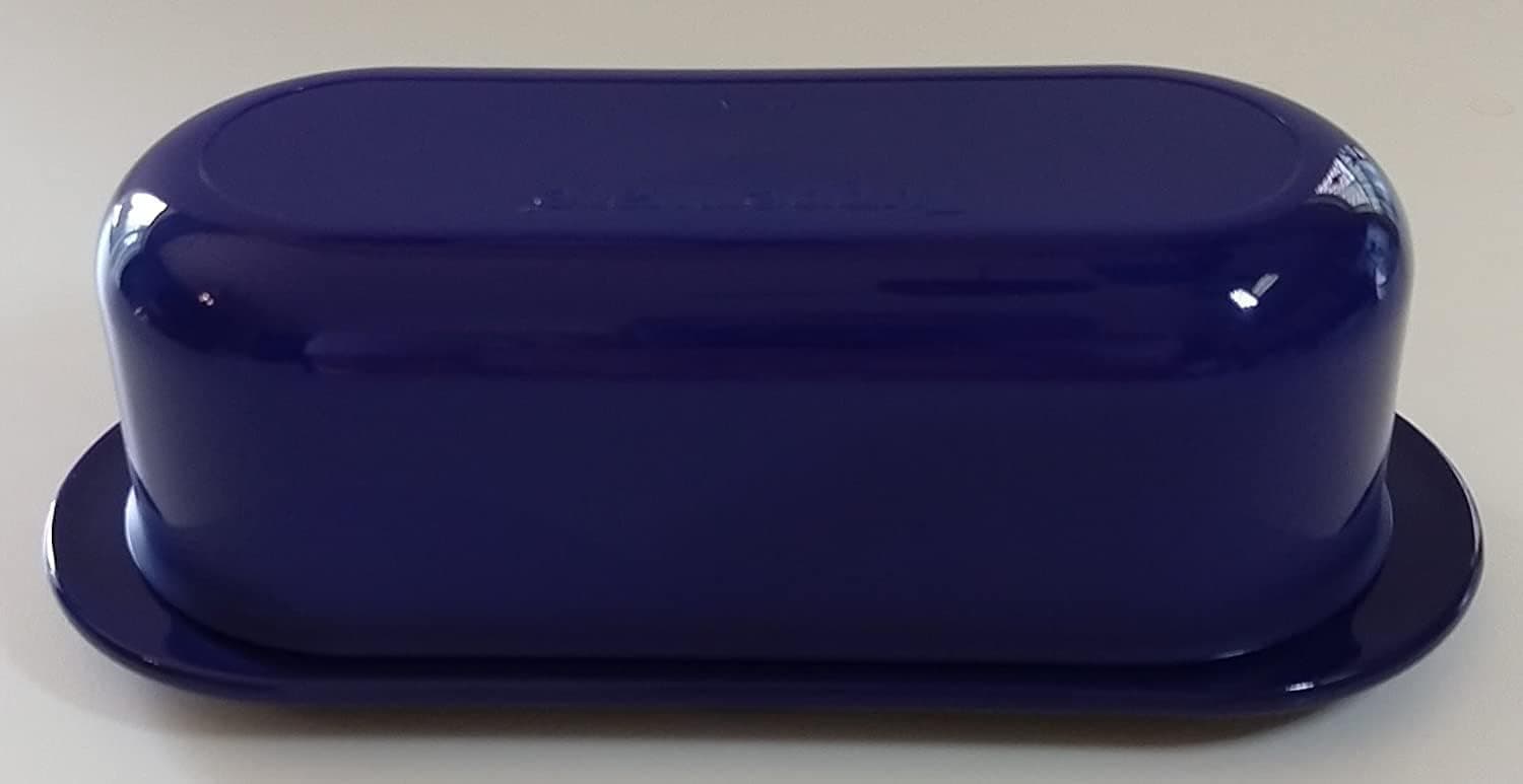 Tupperware Impressions 1-lb. Butter or Cheese Dish in Blue
