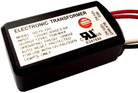 60 Watt Halogen Transformer 120V to 12V