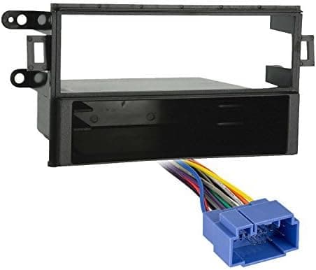 Metra 99-7895 Single DIN Stereo Dash Kit + Harness for 1998-2000 Honda Accord