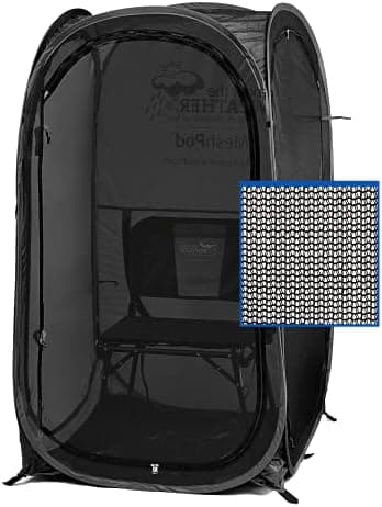 Under the Weather MeshPod 1-Person Pop-up Fine-Gauge Mesh Weather Pod