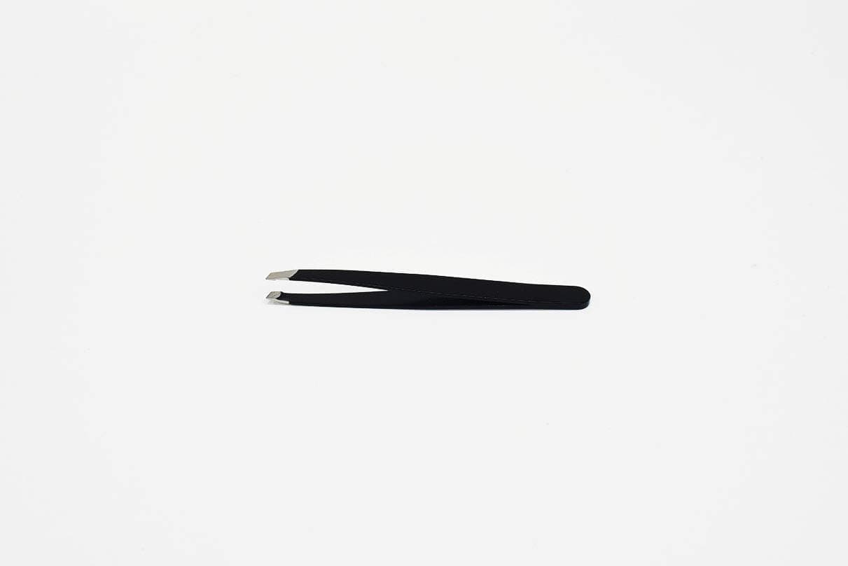 Slant Tip Tweezer professional stainless eyebrow and hair removal makeup