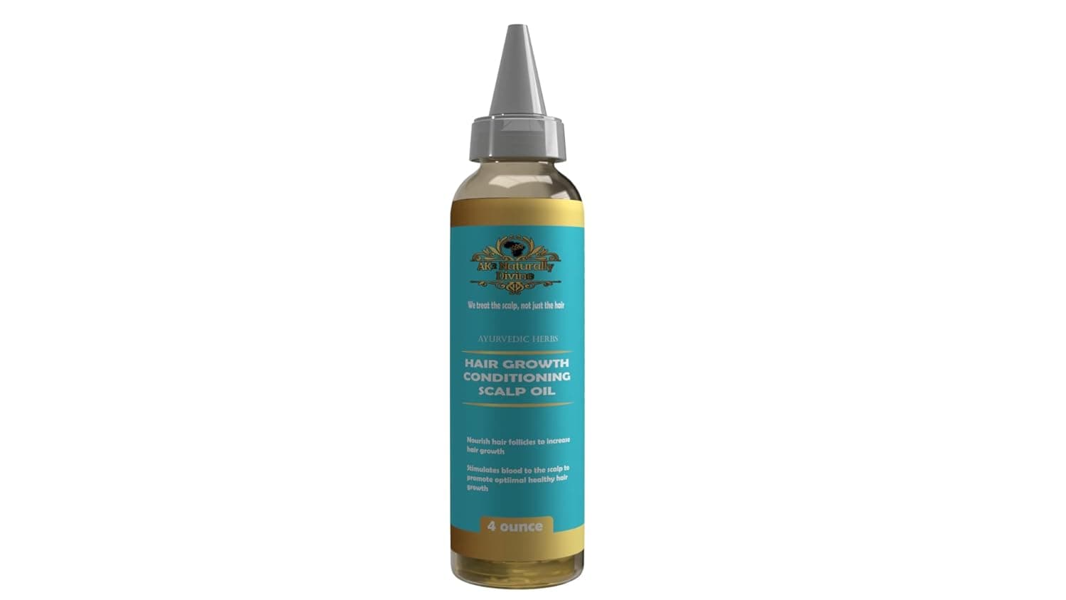 Ayurvedic Herbs With Rosemary & Mint Hair oil for damaged hair, curls,hydrates and repairs, hair moisturizer for dry damaged hair. With Detangling Oils 4oz.