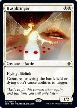 Magic: The Gathering - Hushbringer - Foil - Throne of Eldraine