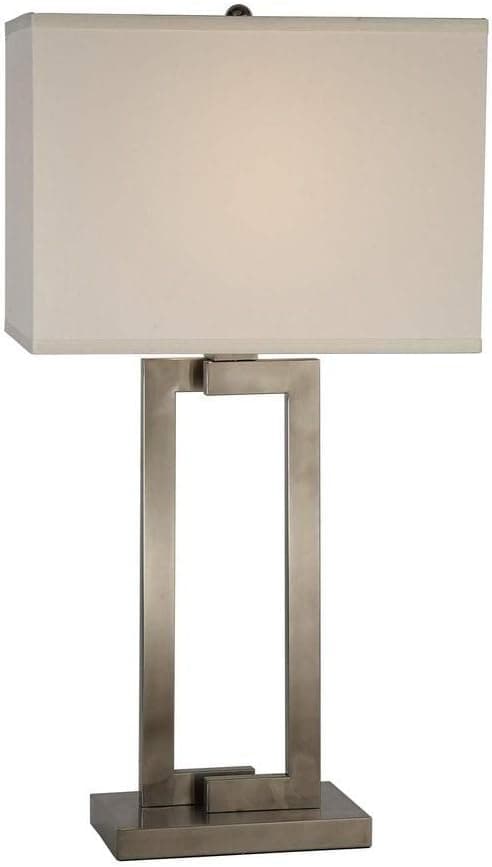 Trend Lighting BT7470 Riley Table Lamp, Brushed Nickel