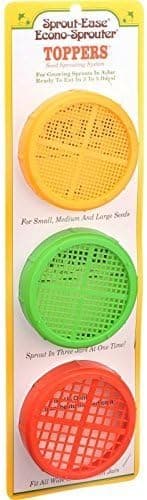 Sproutease Sprouter Jar Tops ( 1xSET/3PC) ( Multi-Pack)2