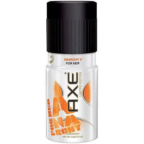 Axe Body Spray Anarchy II, 4oz
