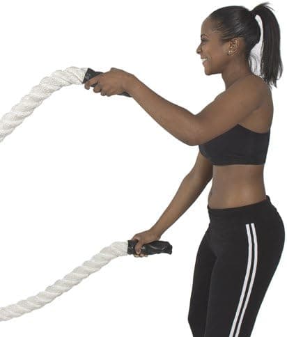Best Choice Products 30ft 2" Poly Dacron Strength Training Undulation Rope Battle Fitness Exercise