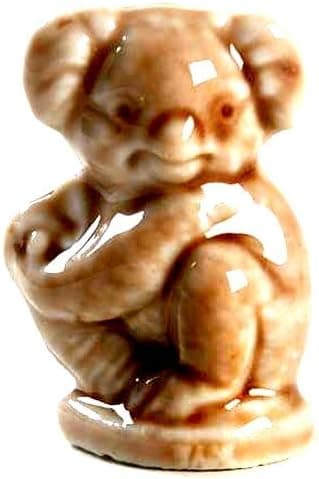 Vintage Koala Bear Wade Whimsies Red Rose Tea Figure