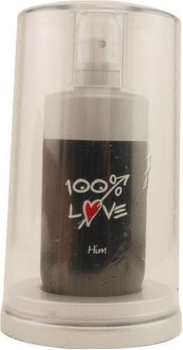 100% Love By Vapro International For Men, Eau De Toilette Spray, 2.5-Ounce Bottle