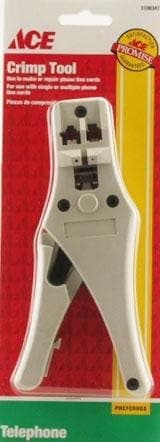 Ace Modular Telephone Wire Crimper/Cutter (3108347)