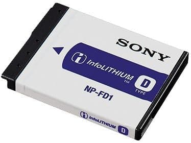 Sony NPFD1 Rechargeable Battery Pack - Retail Packaging