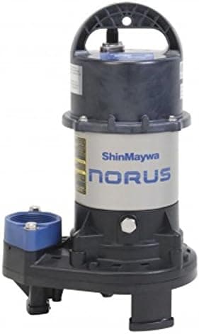 ShinMaywa 50CR2.75S Norus Stainless Steel Submersible Pump, 1 Horsepower