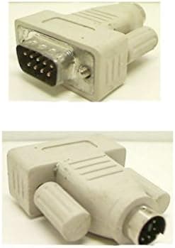 DB9 Male to PS/2 Male AT Mouse Adapter